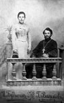 Священник Николай Громогласов с супругой